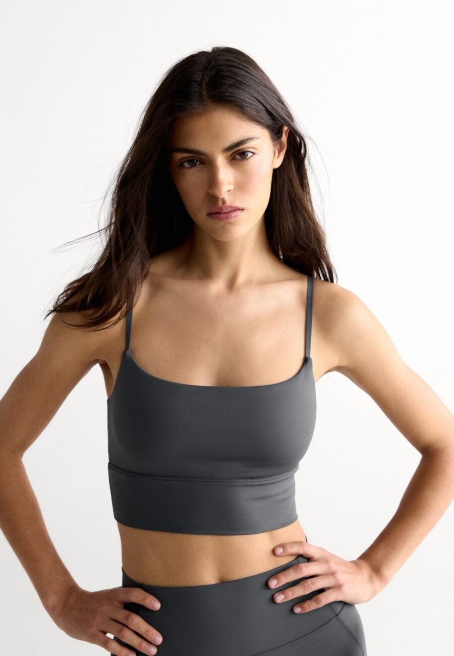 Ultimate Tank Bra - Graphite Grey
