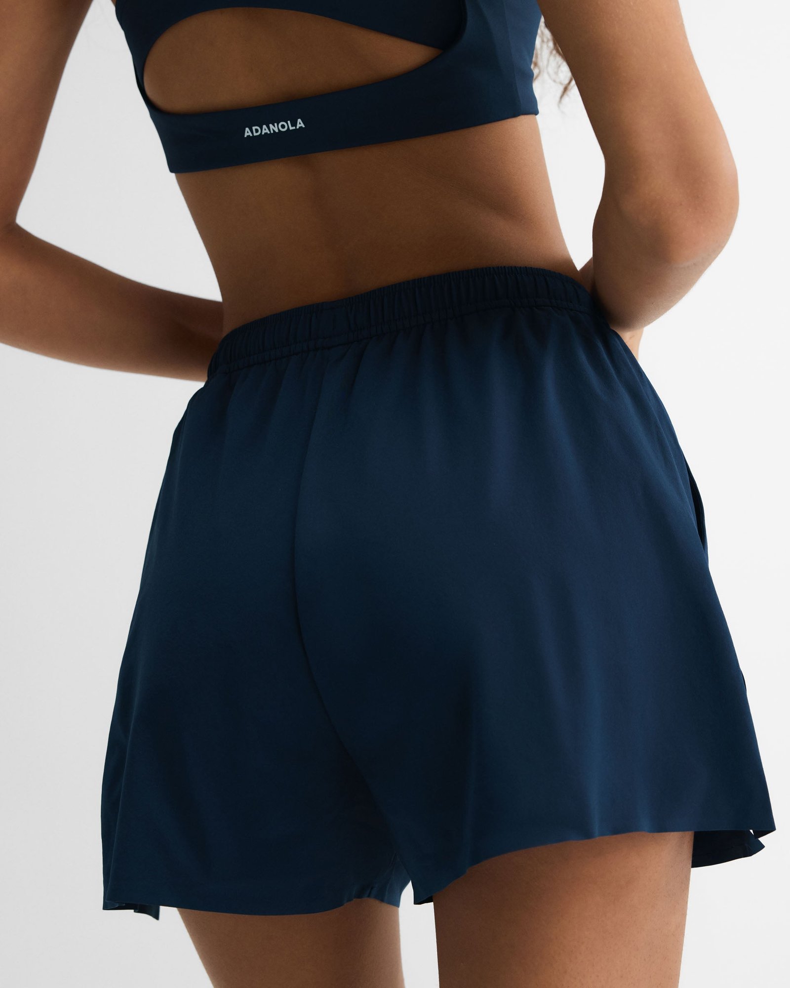 Active Hybrid Shorts - Navy Blue - Image 4